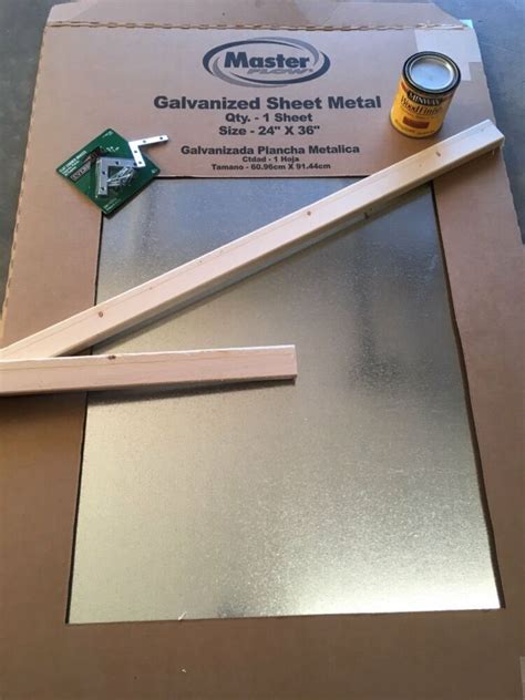 sheet metal magnet board diy|how to magnetize a whiteboard.